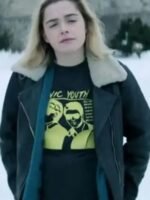 Let It Snow Kiernan Shipka Biker Jacket
