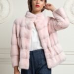 Leticia Mink Fur Pink Jacket