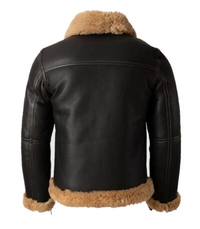 Lewis Battle SF Bomber Shearling Fur Jacket