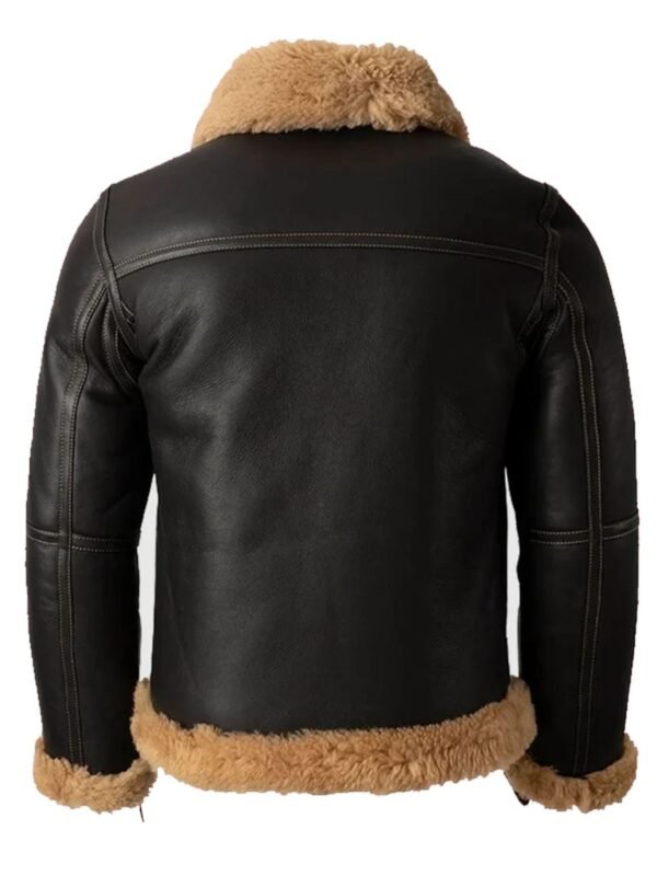 Lewis Battle SF Bomber Shearling Fur Jacket