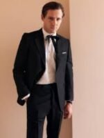 Lewis Pullman Royal Premiere Top Gun Dinner Tuxedo Prom Suit
