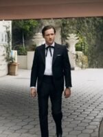 Lewis Pullman Royal Premiere Top Gun Dinner Tuxedo Prom Suit