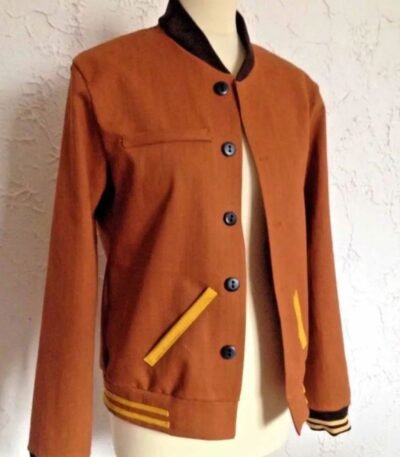 Life Is Strange True Colors Nathan Prescott Brown Bomber Jacket