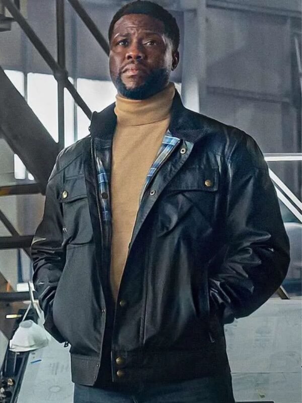 Lift 2024 Kevin Hart Black Jacket