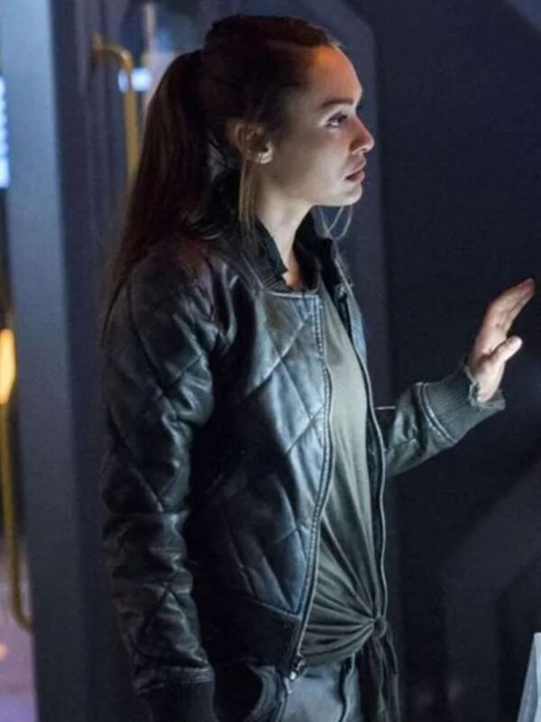 Lindsey Morgan The 100 S6 Raven Reyes Bomber Jacket