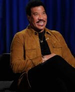 Lionel Richie American Idol Brown Leather Jacket
