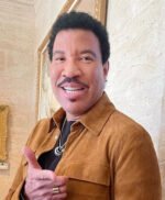 Lionel Richie American Idol Brown Leather Jacket