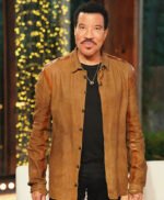 Lionel Richie American Idol Brown Suede Shacket