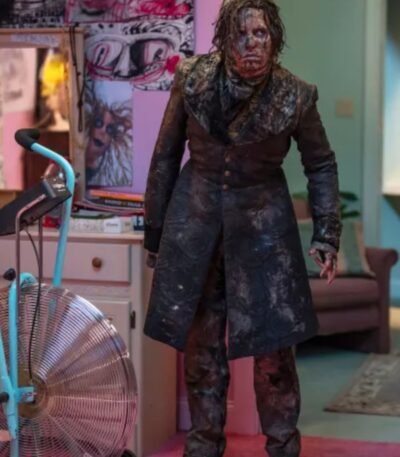 Lisa Frankenstein 2024 Movie Cole Sprouse Black Coat