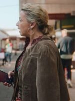 Lisa McGrillis Sex Education S04 Suede Jacket