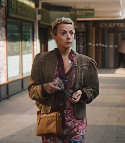 Lisa McGrillis Sex Education S04 Suede Jacket
