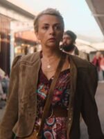Lisa McGrillis Sex Education S04 Suede Jacket