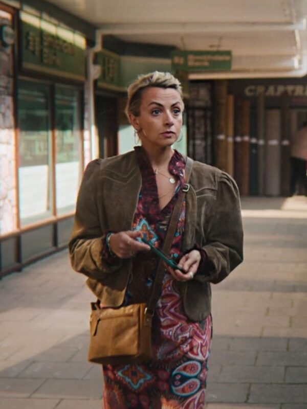 Lisa McGrillis Sex Education S04 Suede Jacket