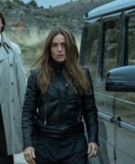 Lisboa Money Heist Black Leather Jacket