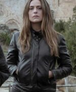 Lisboa Money Heist Black Leather Jacket