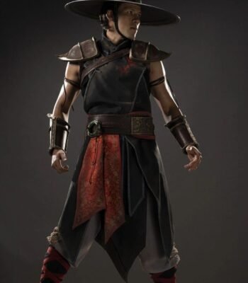 Liu Kang Mortal Kombat Movie Costume Coat