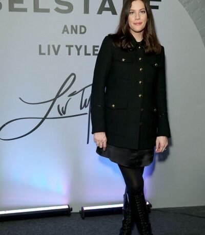 Liv Tyler Military Jacket