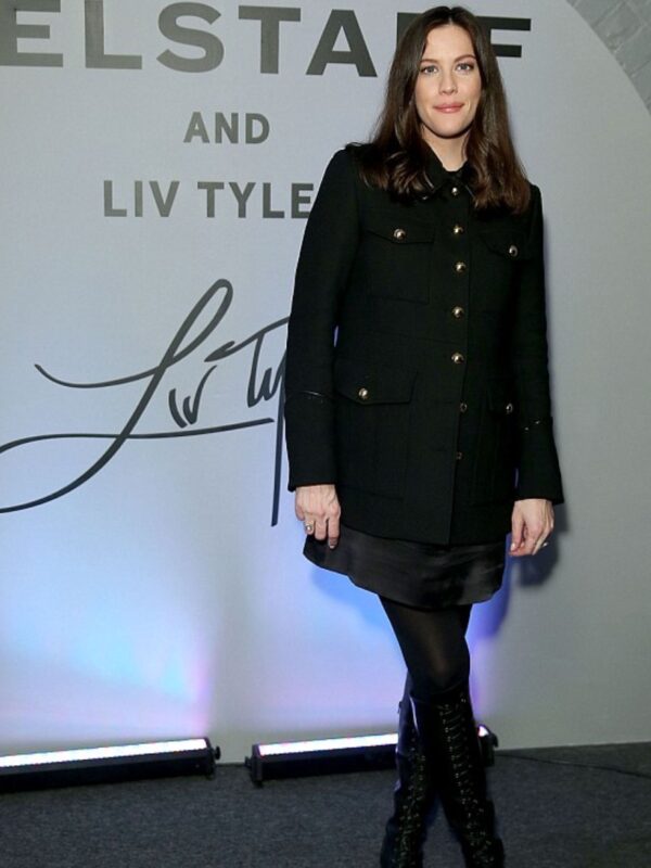 Liv Tyler Military Jacket