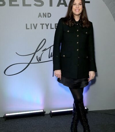 Liv Tyler Military Jacket