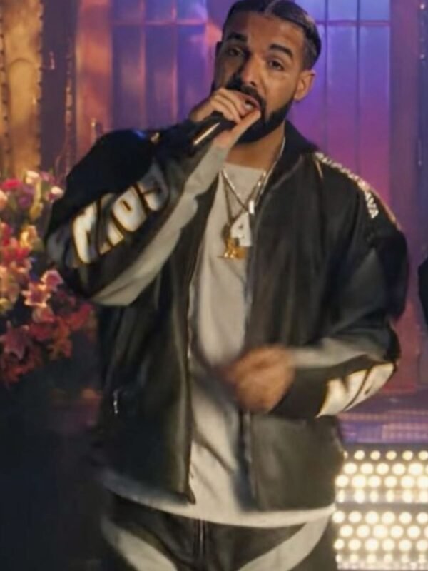 Live On SNL Drake Black Jacket