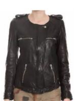 Lizzy Caplan Now You See Me 2 Lula Collarless Jacket