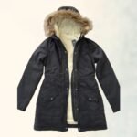 Locke and Key S02 Kinsey Locke Sherpa Black Parka Coat