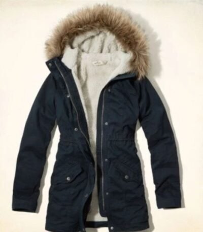 Locke and Key S02 Kinsey Locke Sherpa Black Parka Coat