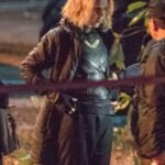 Loki Sophia Di Martino Black Parachute Coat