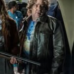 Lonnie Elam Halloween Kills Leather Black Jacket