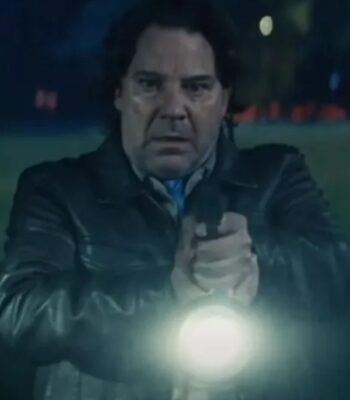 Lonnie Elam Halloween Kills Leather Black Jacket