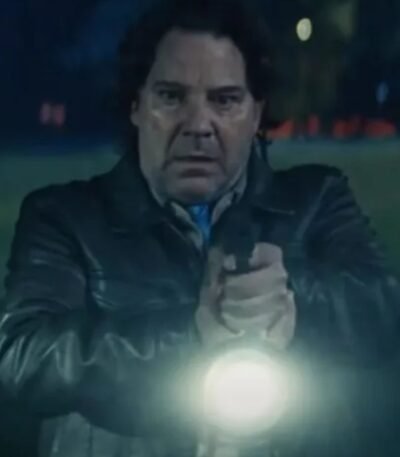 Lonnie Elam Halloween Kills Leather Black Jacket