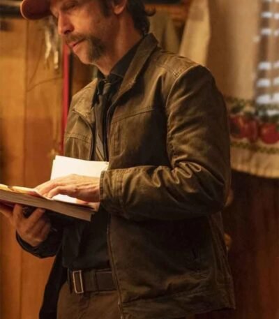 Looking Glass Watchmen Brown Leather Jacket