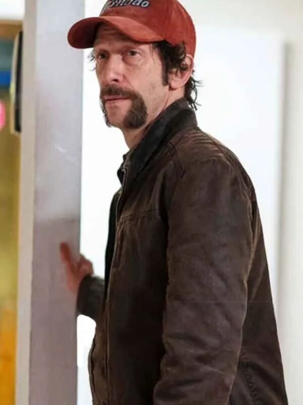 Looking Glass Watchmen Brown Leather Jacket