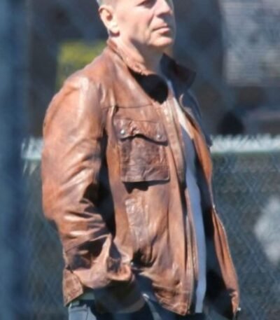 Looper Bruce Willis Leather Jacket