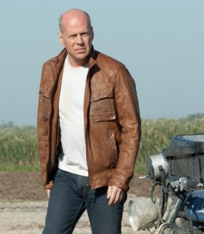 Looper Bruce Willis Leather Jacket