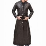 Lorenzo Richelmy Marco Polo Leather Trench Coat