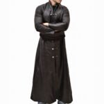 Lorenzo Richelmy Marco Polo Leather Trench Coat