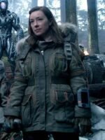 Lost In Space Molly Parker Olive Green Jacket