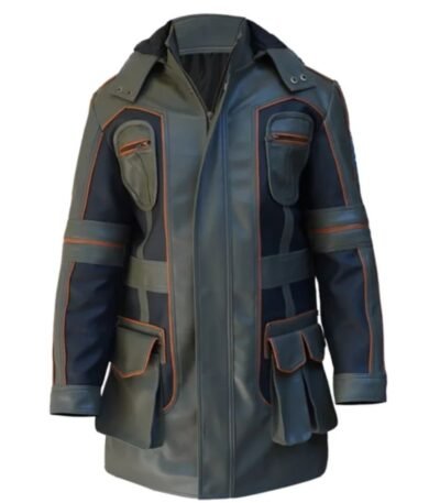 Lost In Space Molly Parker Olive Green Jacket