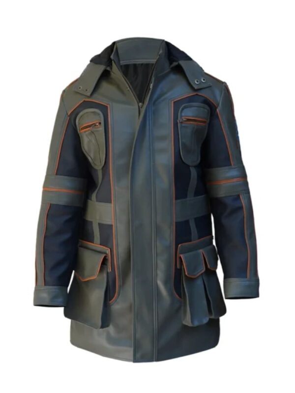 Lost In Space Molly Parker Olive Green Jacket