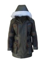 Lost In Space Molly Parker Olive Green Jacket