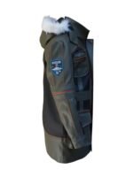 Lost In Space Molly Parker Olive Green Jacket