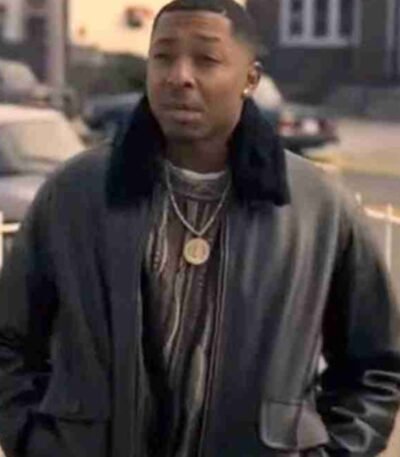 Lou-Lou Power Book III Raising Kanan Black Leather Jacket
