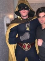 Lou Stargirl Hourman Leather Costume Jacket