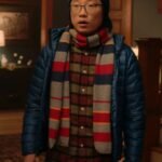 Love Hard Josh Blue Quilted Puffer Jacket