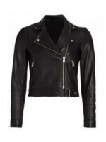 Love Hard Natalie Bauer Motorcycle Leather Jacket