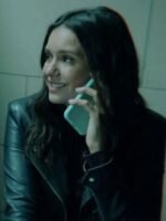 Love Hard Natalie Bauer Motorcycle Leather Jacket