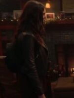 Love Hard Natalie Bauer Motorcycle Leather Jacket