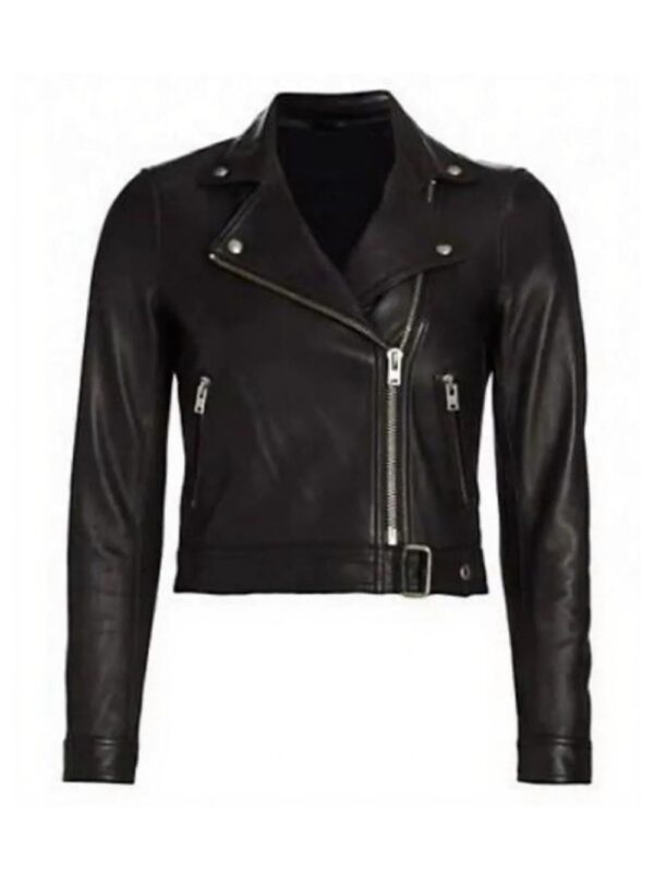 Love Hard Natalie Bauer Motorcycle Leather Jacket