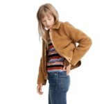 Love Life Darby Carter Brown Genuine Fur Jacket